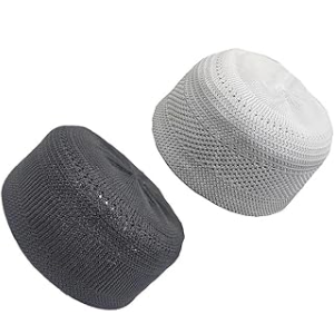 Premium Turkish Quality Muslim Prayer Caps for Man